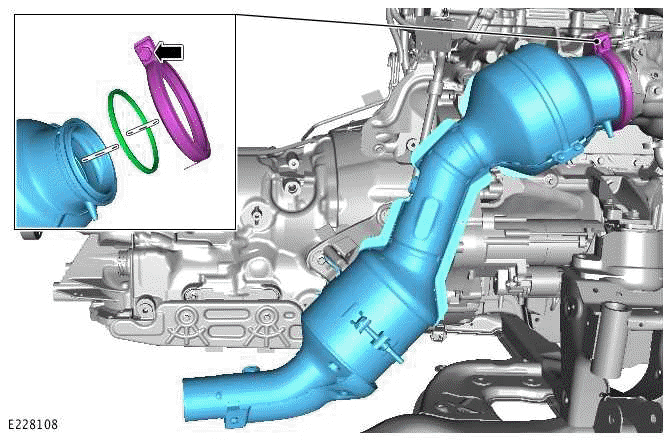 Catalytic Converter - Ingenium I4 2.0l Petrol